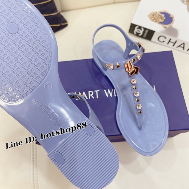 Stuart Weitzman高版本2022SS專櫃新款涼鞋 香香果凍鞋 dx2515